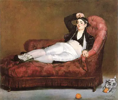 Young Woman Reclining in Spanish Costume Edouard Manet